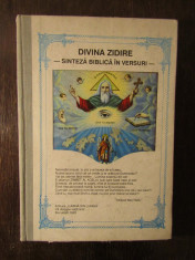 DIVINA ZIDIRE , SINTEZA BIBLICA IN VERSURI-VASILE MILITARU , 1993 foto