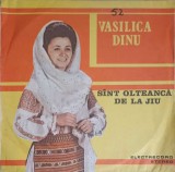 Disc Vinil LP Vasilica Dinu - Sunt Olteanca De La Jiu (Electrecord, 1988) Muzica Populara Romaneasca, 33 RPM