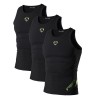Set 3 Maiouri Sport Barbati Jeansian LSL3306 Negru, Marimea L - Outlet, Poliester, Slim-Fit, Uscare Rapida