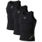 Set 3 maiouri sport pentru barbati Jeansian LSL3306, negru, L - OUTLET