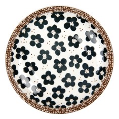 Farfurie ceramica multicolora &Oslash; 21x3 cm
