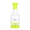 Tocator manual ceapa 23x9cm alb verde Zilan ZLN2614