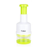 Tocator manual ceapa 23x9cm alb verde Zilan ZLN2614
