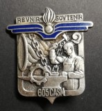 Insigna Militara Regimentala Compania 605 CASM Franța Drago H 748