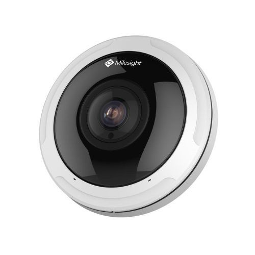 Camera IP 360 Milesight 12MP, IR 15m, lentila 1.98mm, Microfon, IK10, IP67, PoE - MS-C9674-PA SafetyGuard Surveillance