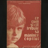 CE, CUM ȘI C&Acirc;T TREBUIE SĂ MĂN&Acirc;NCE COPILUL - EMILIA ANDREESCU - ALIMENTAȚIE COPIL