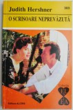 O scrisoare neprevazuta - Judith Hershner, Roman de Dragoste, Carte Beletristica