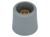 Buton rotativ poliamidă gri 6mm 16x16mm