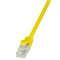 PATCH CORD UTP LOGILINK Cat6, cupru-aluminiu, 5 m, galben, AWG24, &quot;CP2077U&quot; (timbru verde 0.18 lei)