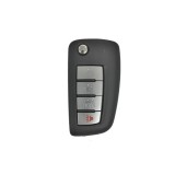 Carcasa cheie telecomanda compatibila Nissan, 4 butoane, cu lamela metalica 5040-3+1