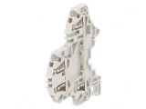 Conector de &Icirc;mbinare Șine 2 Piste 4 Borne Gri, TE Connectivity