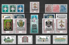 C3194 - lot timbre ndestampilate MNH Germania DDR foto