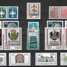 C3194 - lot timbre ndestampilate MNH Germania DDR