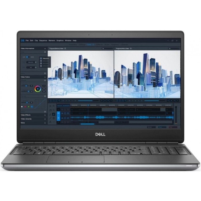 Laptop Dell Precision 7560, Intel Core i7 11800H 2.3 GHz, nVIDIA Quadro T1200 4 GB GDDR6, Wi-Fi, Bluetooth, WebCam, Display 15.6&quot; 1920 by 1080, 8 GB D