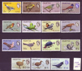 MAURITIUS 1965 FAUNA PASARI MNH