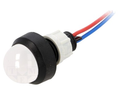 Lampă LED Convex Albă 12V foto