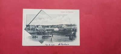 Dobrogea Tulcea Sulina Portul Sulina 1901 foto