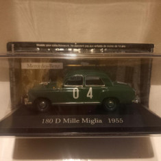 Macheta Mercedes Benz 180 D Mille Miglia - 1955 1:43 Deagostini Mercedes
