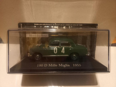 Macheta Mercedes Benz 180 D Mille Miglia - 1955 1:43 Deagostini Mercedes foto