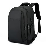 Rucsac Laptop JustZen X2 - Impermeabil, Spatios, Unisex, Negru, pentru Laptop 16 inch