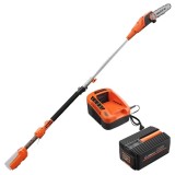 Redback E608D+EP40+EC20 - Drujba cu 1 acumulator Li-Ion 40 V 4 Ah 20 cm 6 m/s