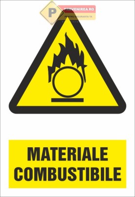 Indicator pentru materiale combustibile foto
