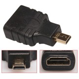 Adaptor micro HDMI tata - HDMI mama, contacte aurite