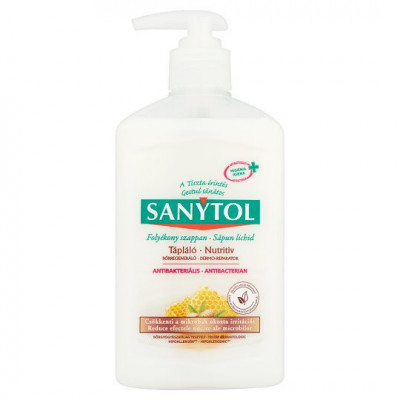 Sanytol sapun lichid antibacterian nutritiv 250ml foto