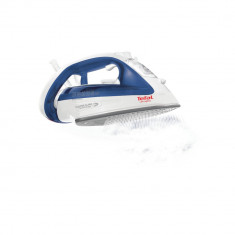 Fier de calcat Tefal Ultragliss 4 FV4913E0, 2500W, rezervor de apa 0,27L, jet de abur 150g/min, abur vertical 40g/min, sistem antipicurare, Alb/Albast foto