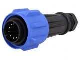 Conector circular 10 PIN Buccaneer 900 nichelat