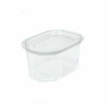 Sosiere Plastic + Capac Atasat, 80cc, Set 100 buc, EP