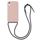 Husa pentru Apple iPhone XR, Silicon, Roz, 50418.10, Carcasa, Kwmobile