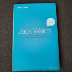 JANET LOWE - JACK WELCH SE DESTAINUIE