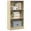 Gossi biblioteca, stejar sonoma, 60x24x109 cm, lemn prelucrat