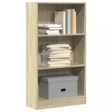 VidaXL Bibliotecă, stejar sonoma, 60x24x109 cm, lemn prelucrat 857805