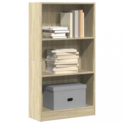 Gossi biblioteca, stejar sonoma, 60x24x109 cm, lemn prelucrat foto
