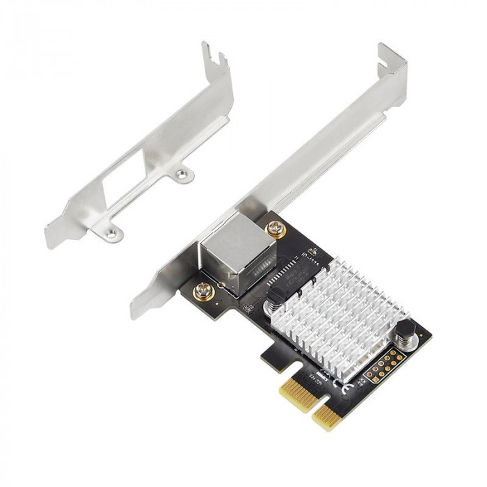 Placa de retea 2.5 Gbps GbE 2500 Mbps RJ45 Intel I225-V