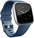 Cumpara ieftin Curea Bratara Edman pentru Fitbit Versa / Versa 2, marimea L, Albastru