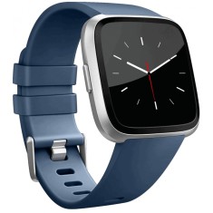 Curea Bratara Edman pentru Fitbit Versa / Versa 2, marimea S, Albastru