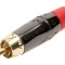 Conector RCA tată scurt, aurit