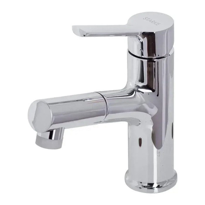 Baterie Lavoar cu Dus Extractabil, Alama Sanitara, Crom, Y/108 ModernLight Concept