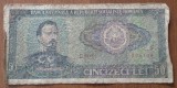 Bancnota 50 Lei 1966 RSR Rom&acirc;nia - Numismatică Colecție