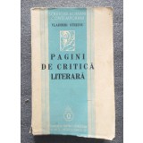 Vladimir Streinu - Pagini de critică literară: marginalia; eseuri (1938)