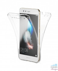 Husa Fata + Spate Transparent TPU Samsung Galaxy A40, SM A405 foto