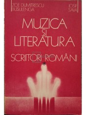 Zoe Dumitrescu - Muzica si literatura. Scriitori romani (Editia: 1986) foto