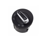 Cumpara ieftin Comutator Bloc Lumini VW Golf 5 Passat B6 Caddy fara functie automata - - Negru Chrome