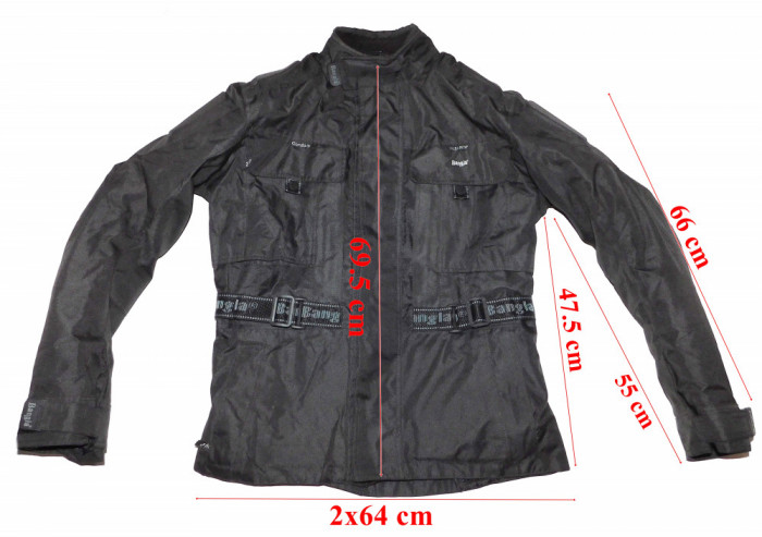 Geaca moto Bangla full protectii mesada Cordura barbati marimea XL