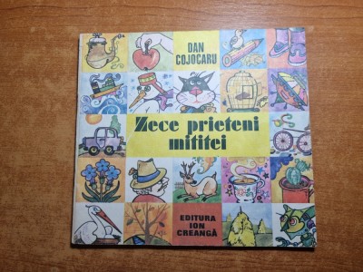 carte pentru copii - zece prieteni mititei - din anul 1990 foto