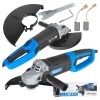 Polizor Unghiular Profesional Geko G80804, 230mm, 2100W, Maner Rotativ 180&deg;, Infasurare Cupru, Durabil