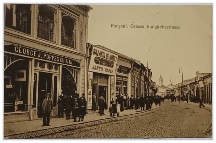 Focșani, Grosse Einigkeitsstrasse 1917
